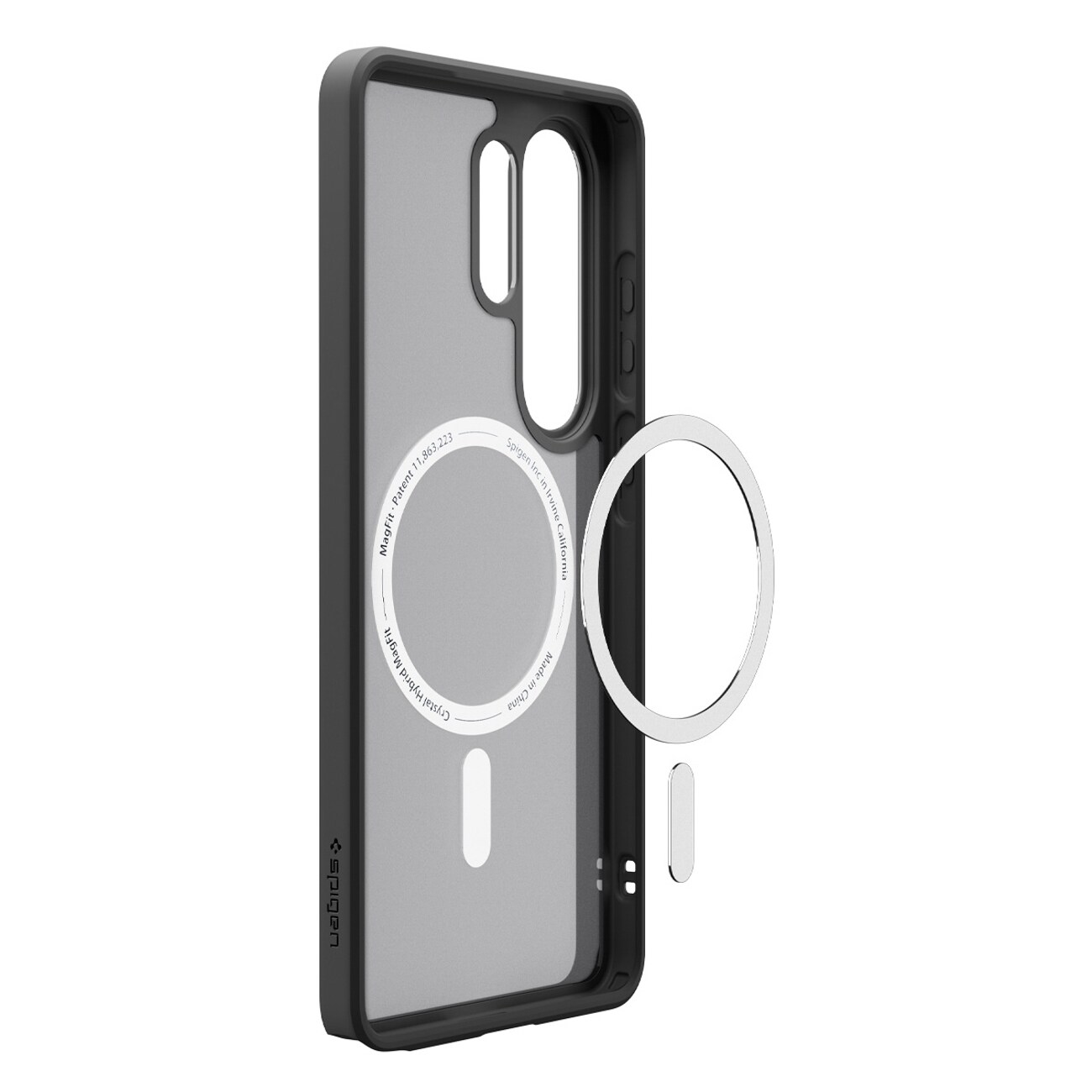 Spigen Ultra Hybrid Mag MagSafe-etui for Samsung Galaxy S26 Ultra - gjennomsiktig