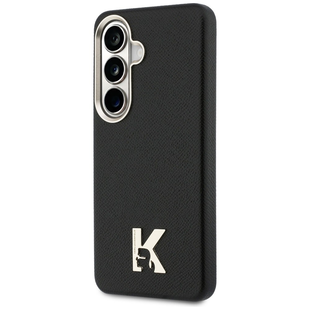 Karl Lagerfeld K MagSafe-etui med metallogo for Samsung Galaxy S26 - Svart