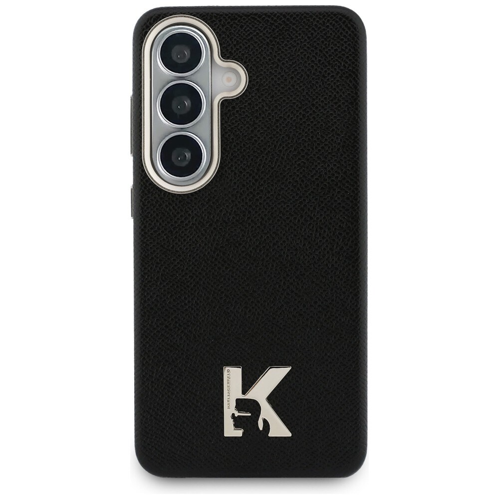 Karl Lagerfeld K MagSafe-etui med metallogo for Samsung Galaxy S26 - Svart