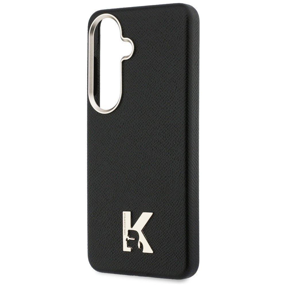 Karl Lagerfeld K MagSafe-etui med metallogo for Samsung Galaxy S26 - Svart