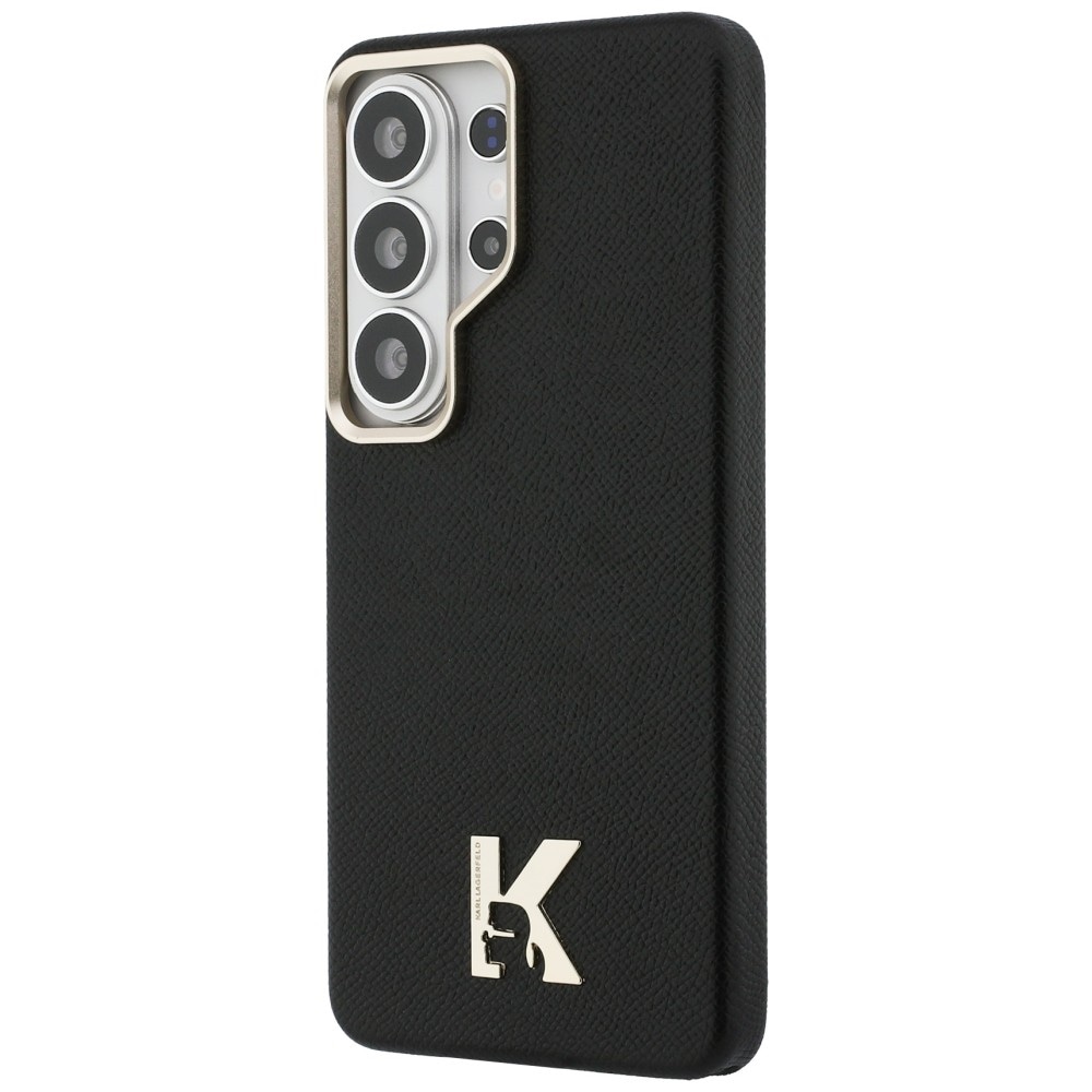 Karl Lagerfeld K MagSafe-etui med metallogo for Samsung Galaxy S26 Ultra - Svart