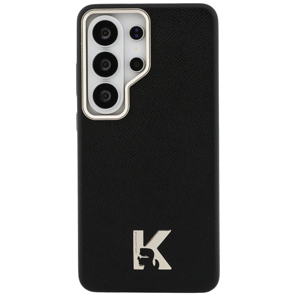 Karl Lagerfeld K MagSafe-etui med metallogo for Samsung Galaxy S26 Ultra - Svart