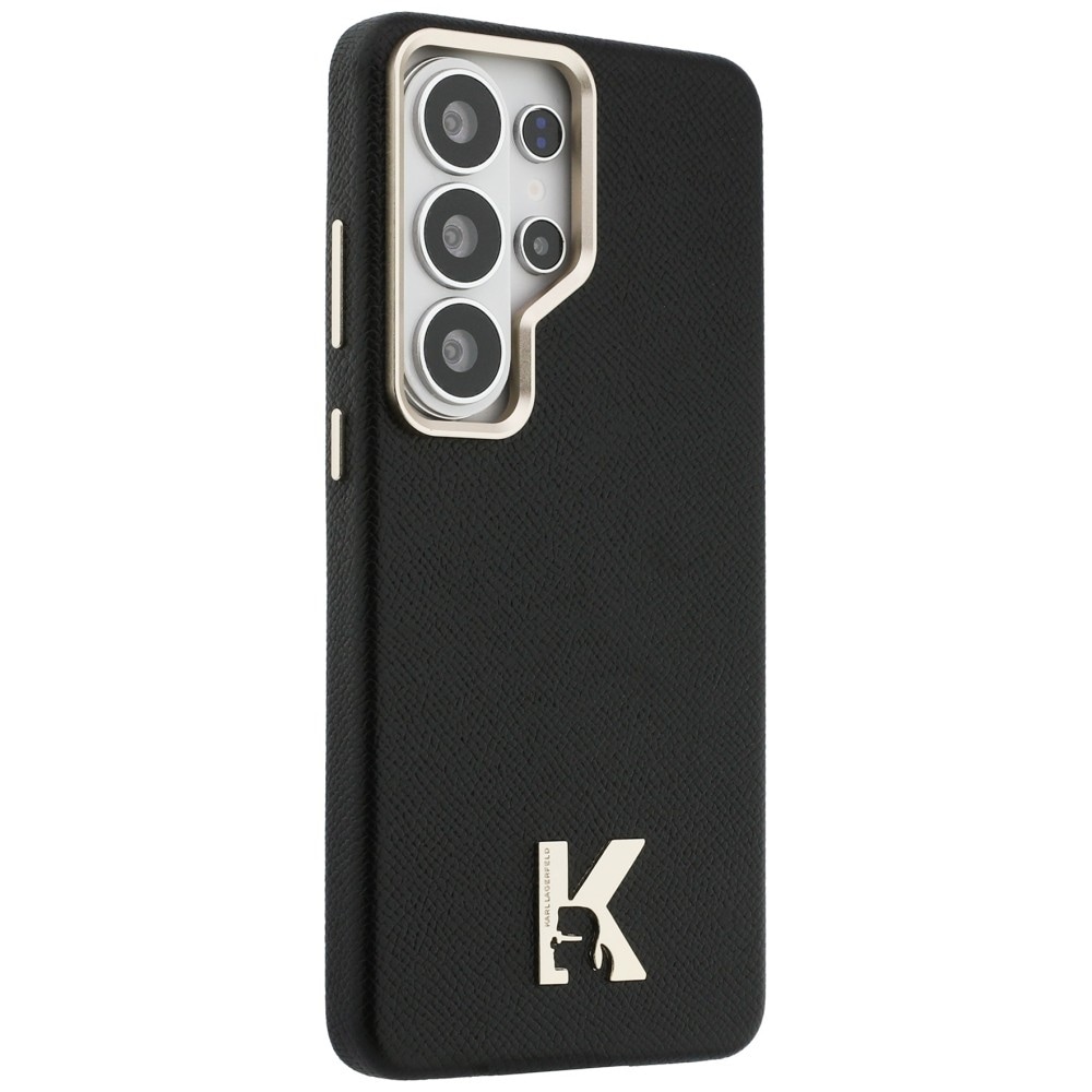 Karl Lagerfeld K MagSafe-etui med metallogo for Samsung Galaxy S26 Ultra - Svart