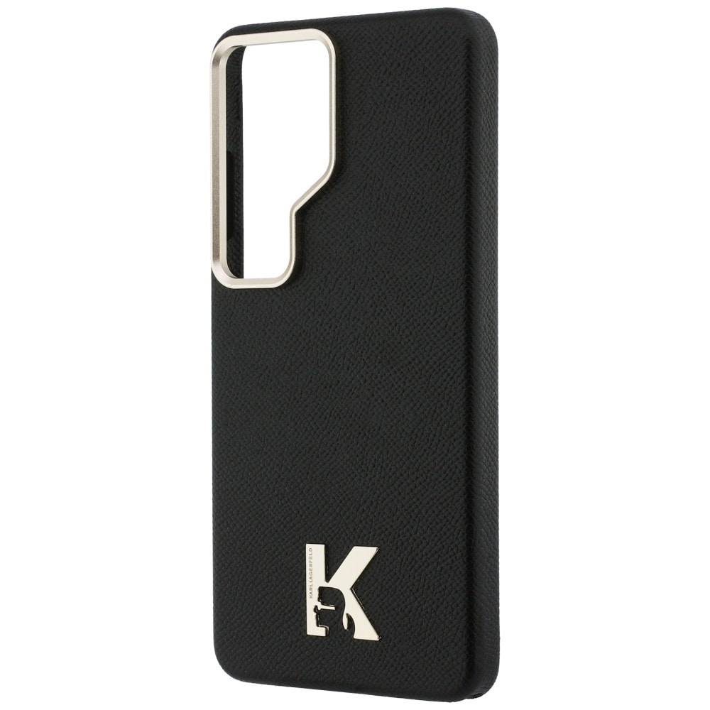 Karl Lagerfeld K MagSafe-etui med metallogo for Samsung Galaxy S26 Ultra - Svart
