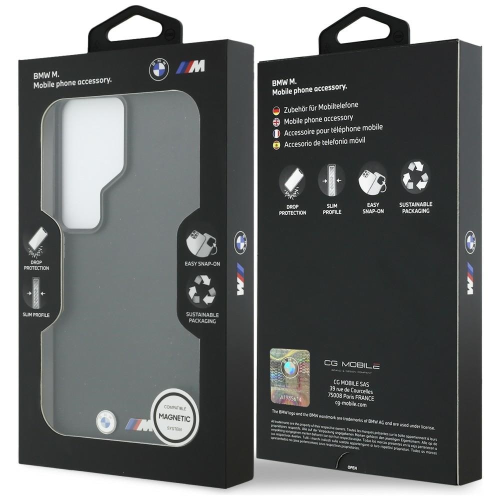 BMW M MagSafe-etui med metallogo for Samsung Galaxy S26 Ultra - svart
