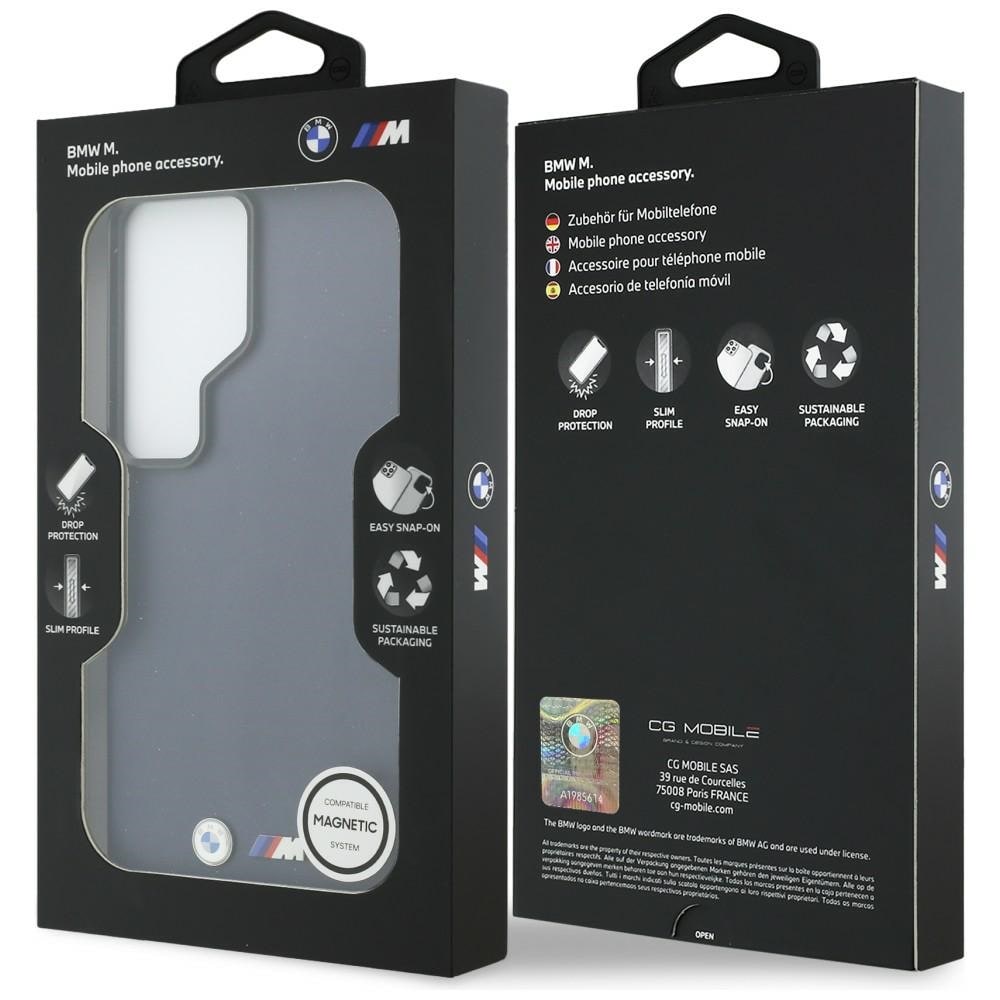 BMW M MagSafe-etui med metallogo for Samsung Galaxy S26 Ultra - marineblå