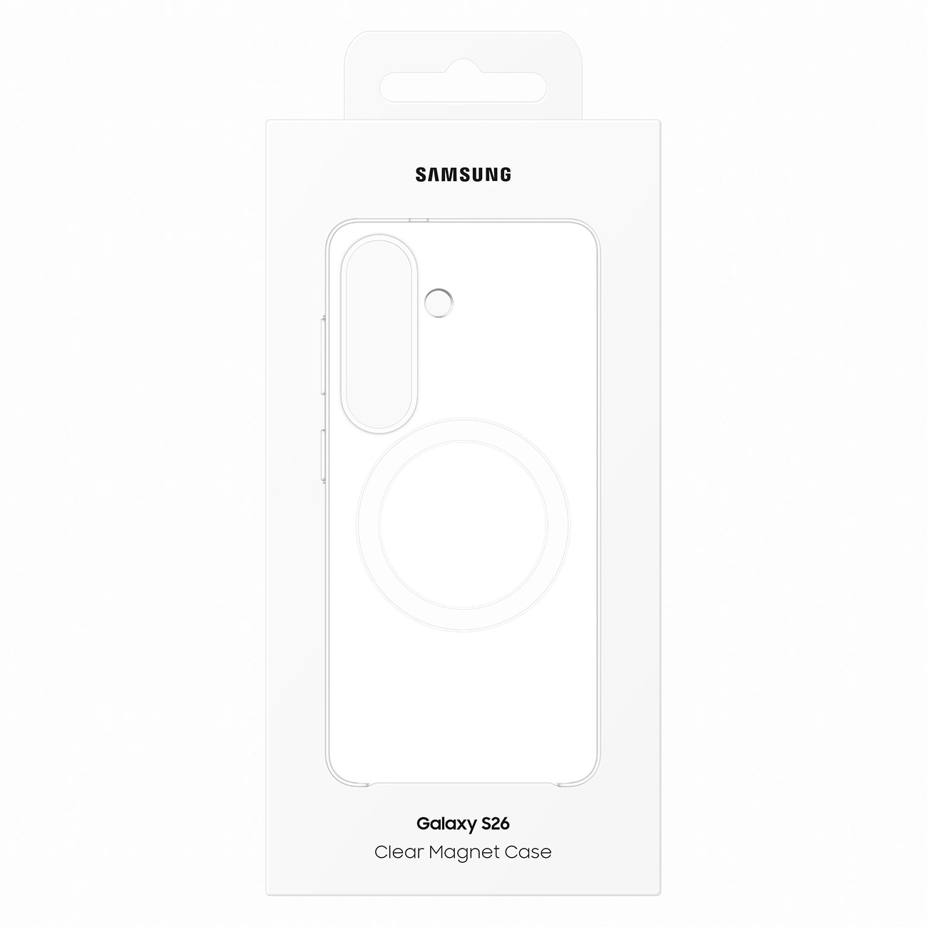 Samsung Klar Magnet Veske for Samsung Galaxy S26 kompatibel med MagSafe - gjennomsiktig