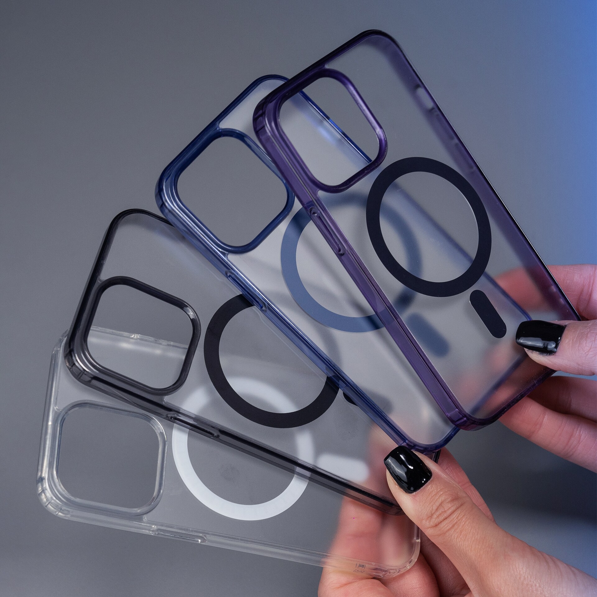 3mk Frosty MagCase lilla veske for Apple iPhone 15 Pro Max - lilla