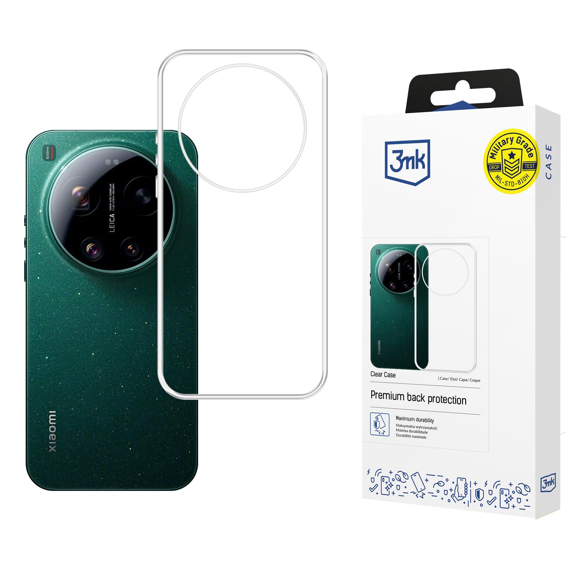 3mk Gjennomsiktig etui for Xiaomi 17 Ultra - gjennomsiktig