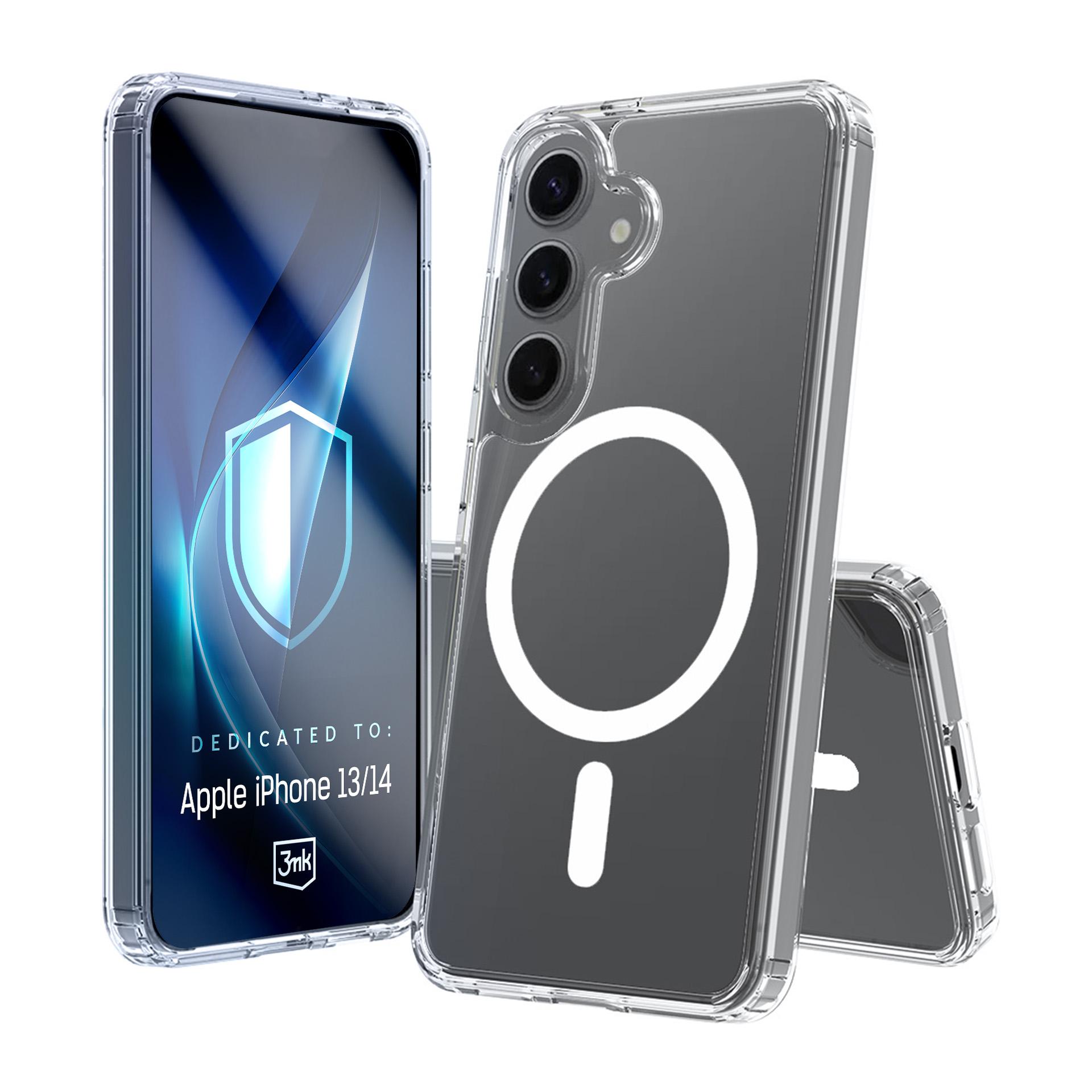 3mk Armor Magcase for Samsung Galaxy S24+ - gjennomsiktig