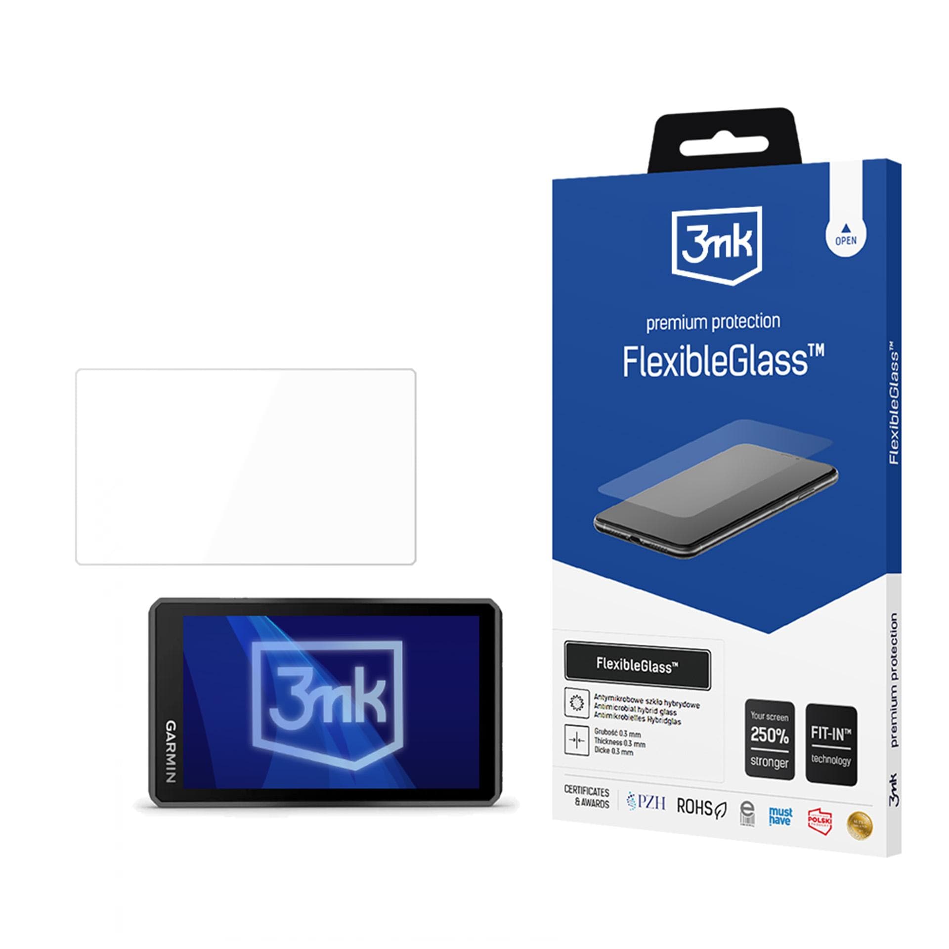 3mk FlexibleGlass Hybrid Glass for Garmin zumo XT3 4,7"