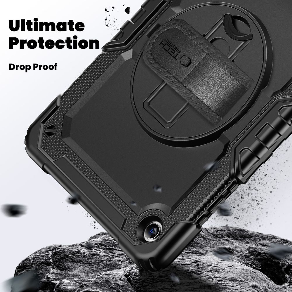 Tech-Protect Solid Case for Samsung Galaxy Tab A9+/A11+ 11.0 X210/X215/X216/X230/X235/X236 - Black