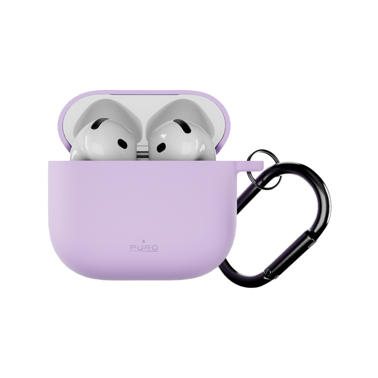 Puro Icon-etui for AirPods 4 - Lilla
