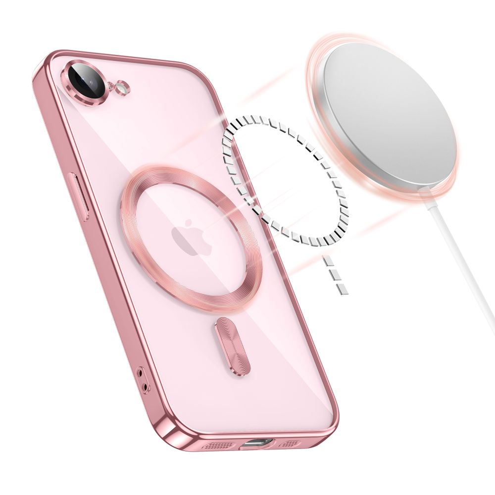 Tech-Protect MagFlex MagSafe-etui for iPhone 16e / 17e - Rosa