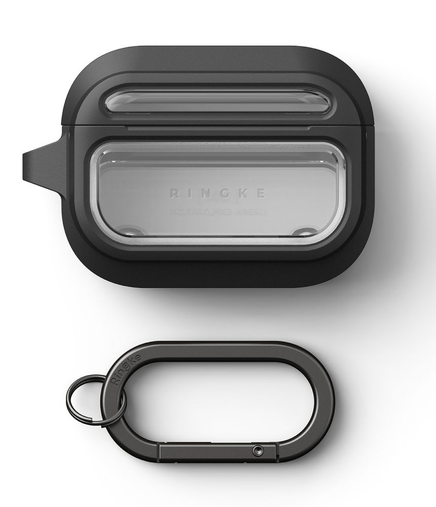 Ringke UX magnetisk etui for AirPods Pro 3 - svart og gjennomsiktig