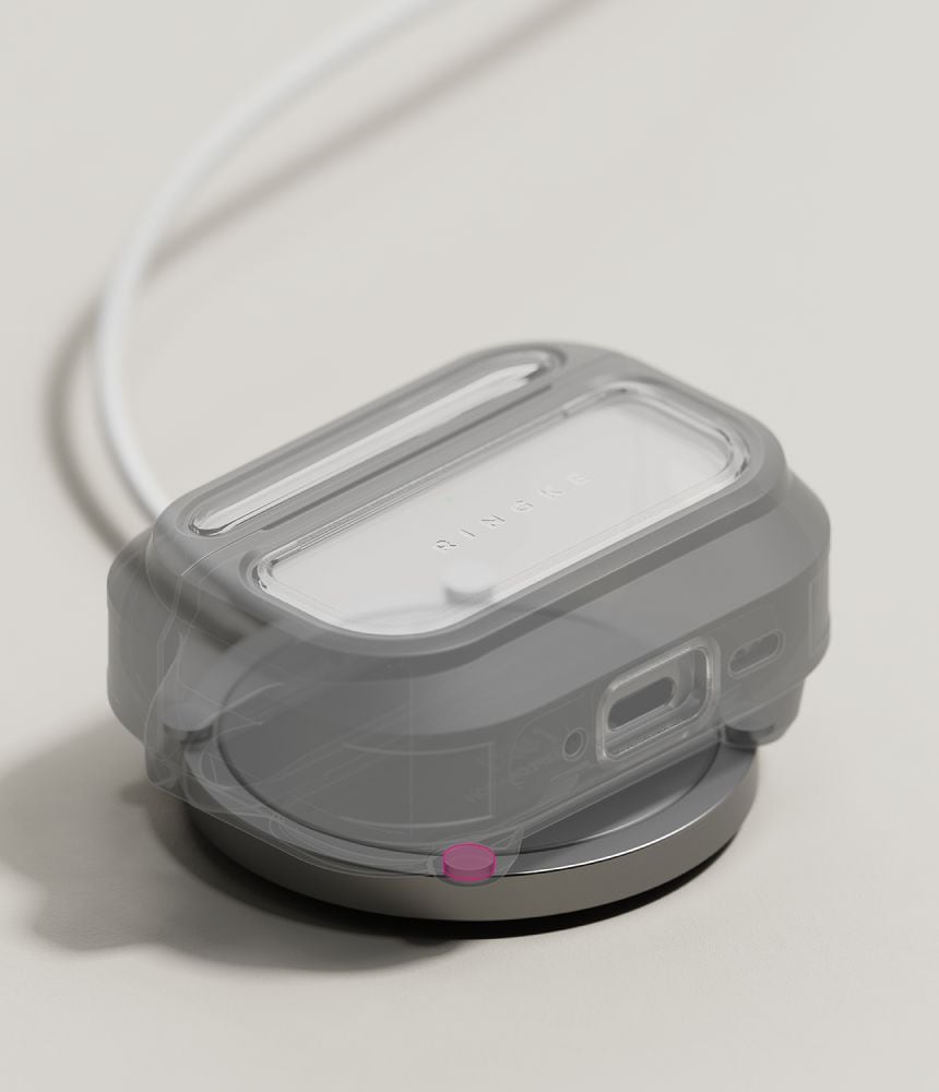 Ringke UX magnetisk etui for AirPods Pro 3 - svart og gjennomsiktig