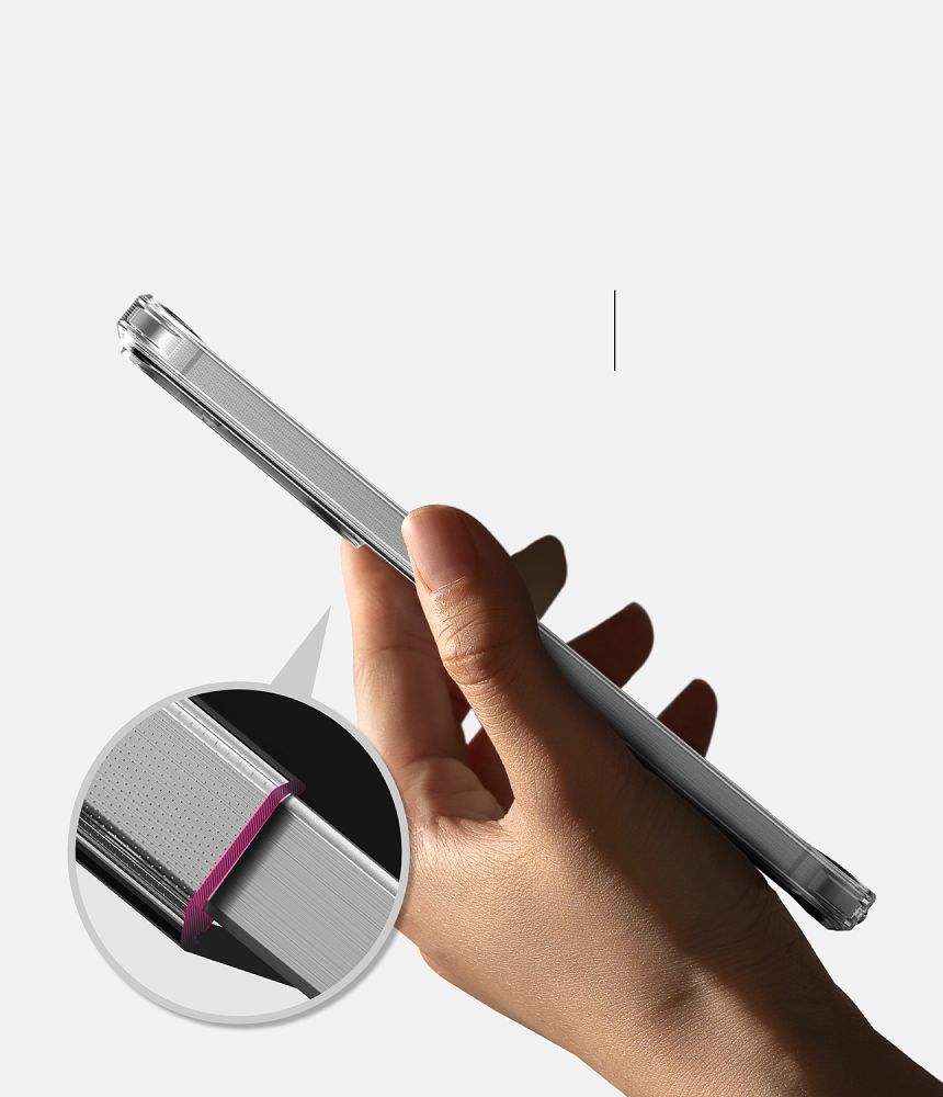 Ringke Fusion-etui for Samsung Galaxy A57 5G - gjennomsiktig