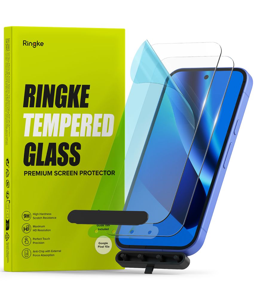 Ringke herdet glass 2-pakke for Google Pixel 10A