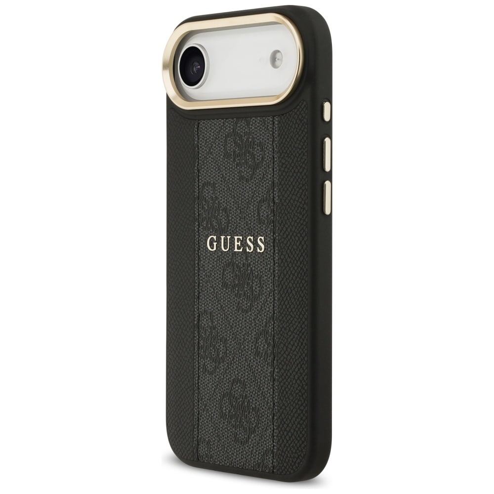 Guess 4G Stripe MagSafe-etui for iPhone Air - svart