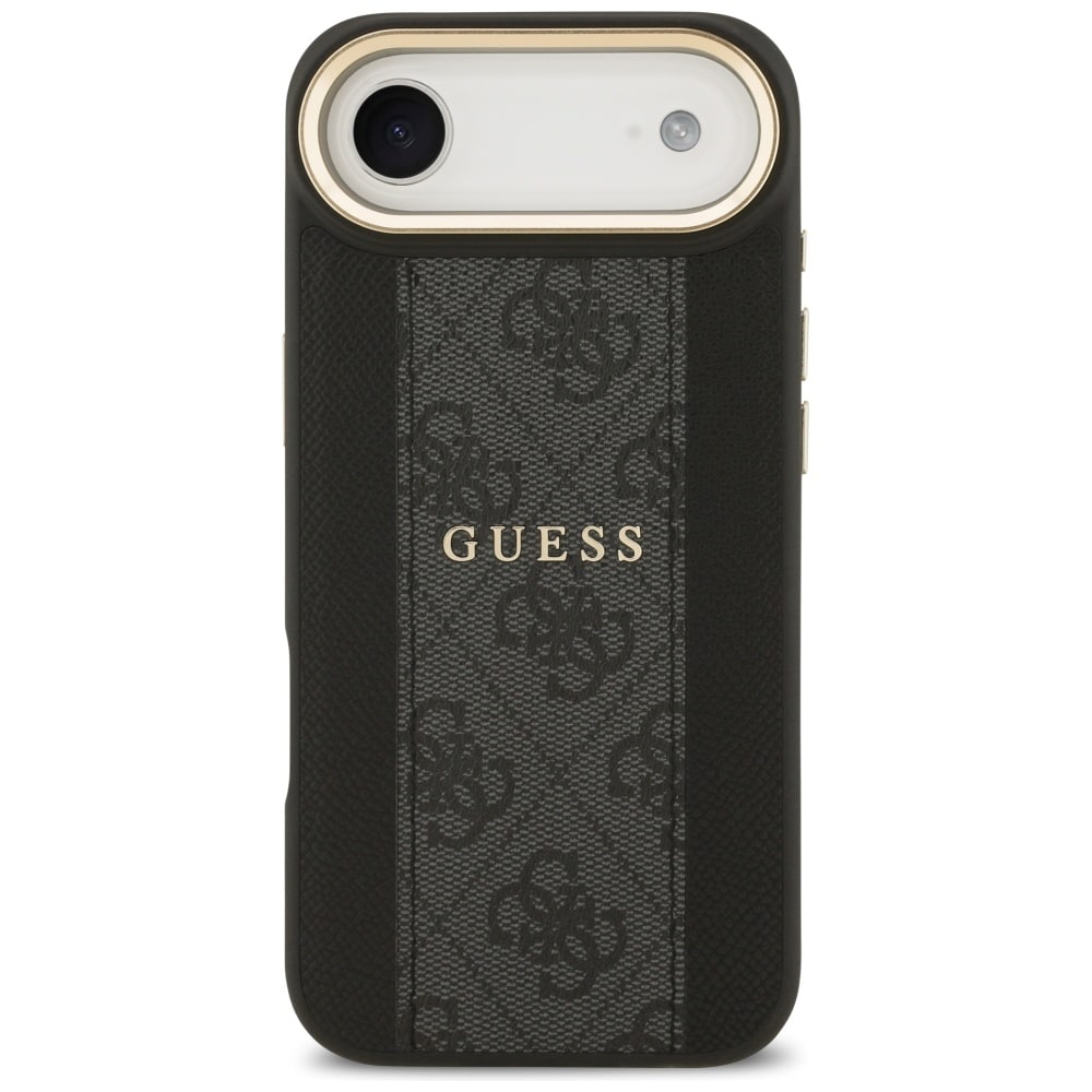 Guess 4G Stripe MagSafe-etui for iPhone Air - svart