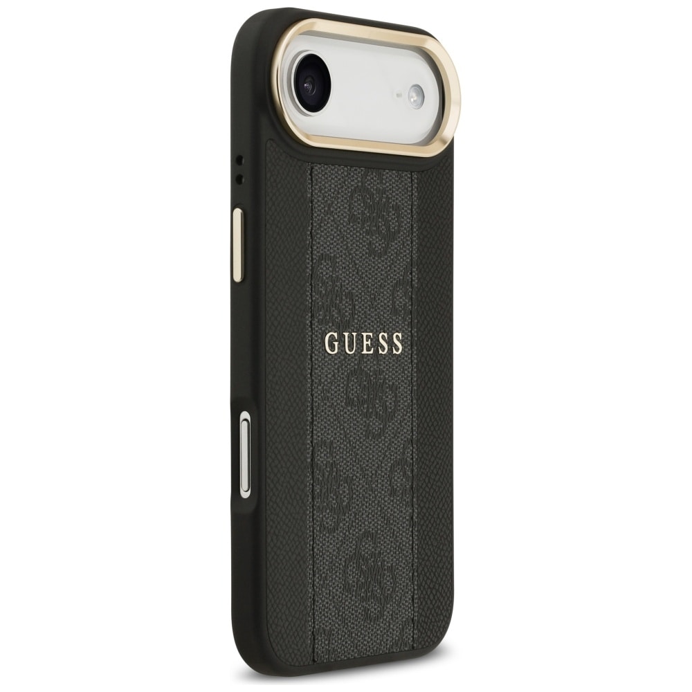 Guess 4G Stripe MagSafe-etui for iPhone Air - svart