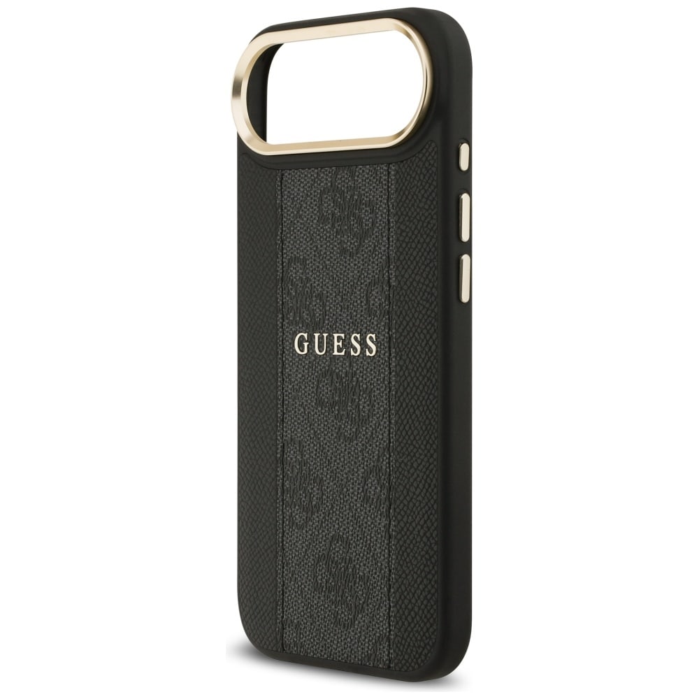 Guess 4G Stripe MagSafe-etui for iPhone Air - svart