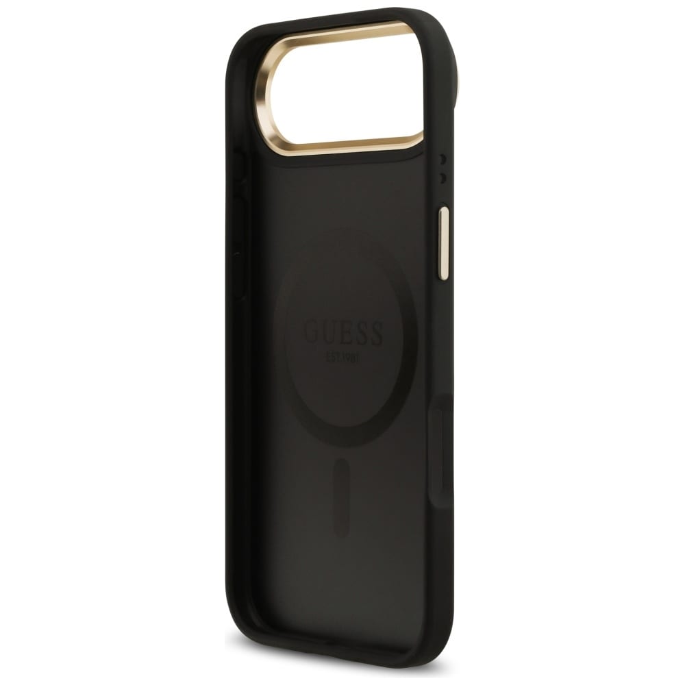 Guess 4G Stripe MagSafe-etui for iPhone Air - svart