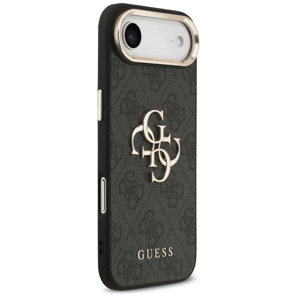 Guess 4G Big 4G Classic Logoetui for iPhone Air - svart og gull