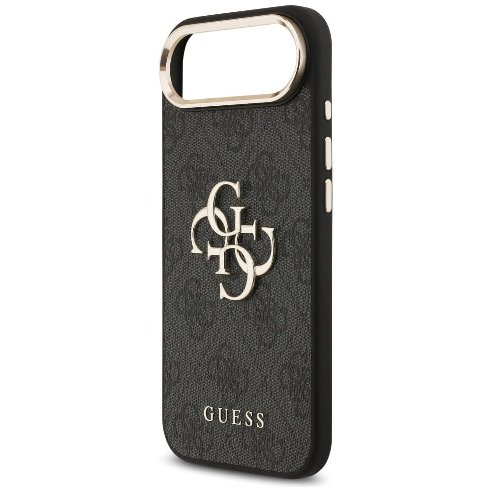 Guess 4G Big 4G Classic Logoetui for iPhone Air - svart og gull