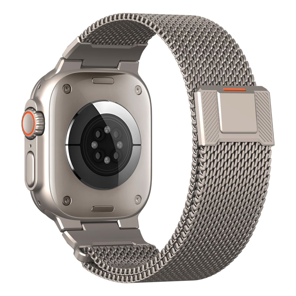 Tech-Protect Milano Vanguard armbånd for Apple klokke (44 / 45 / 46 / 49 mm) - Titan