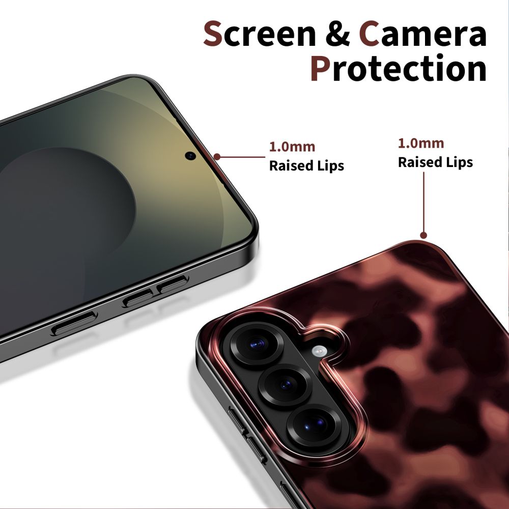 Tech-Protect Lamano MagSafe-etui for Samsung Galaxy A57 5G - svart og brun