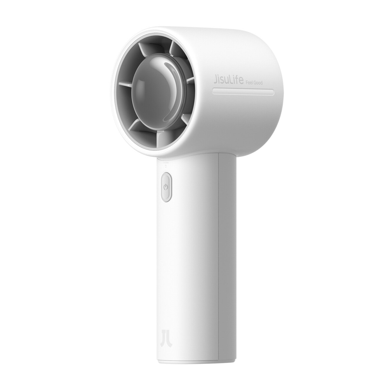 Jisulife håndholdt vifte 10 4000 mAh bærbar USB-vifte - grå