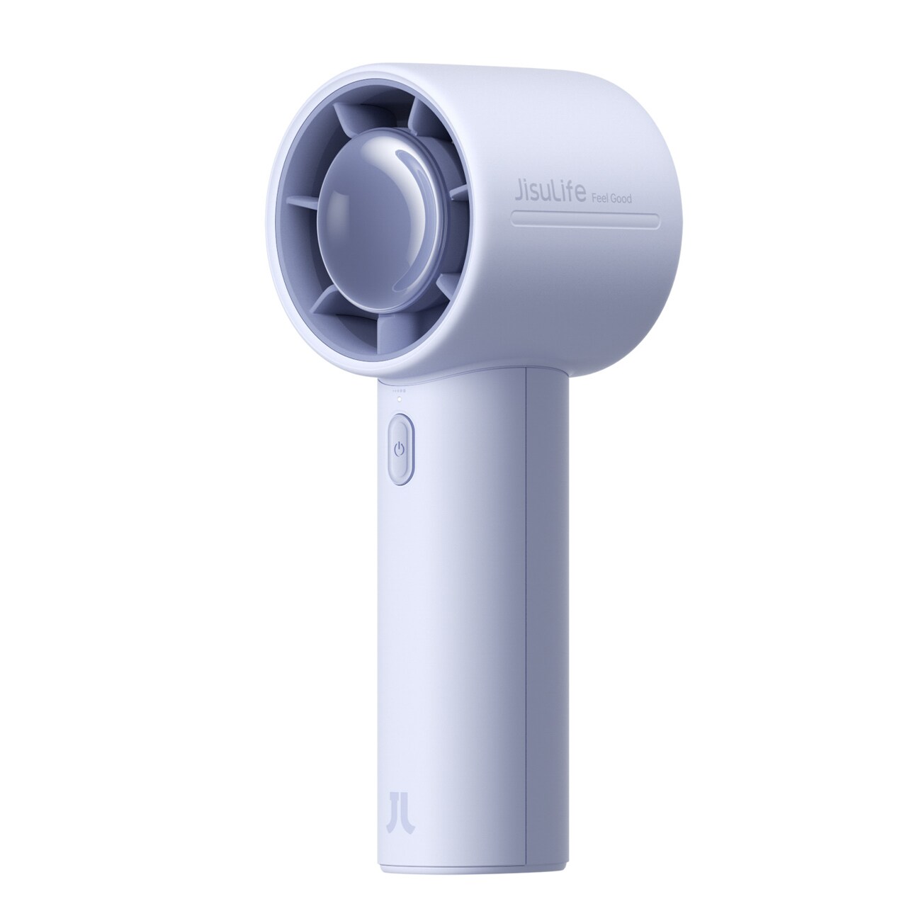 Jisulife håndholdt vifte 10 4000 mAh bærbar USB-vifte - blå