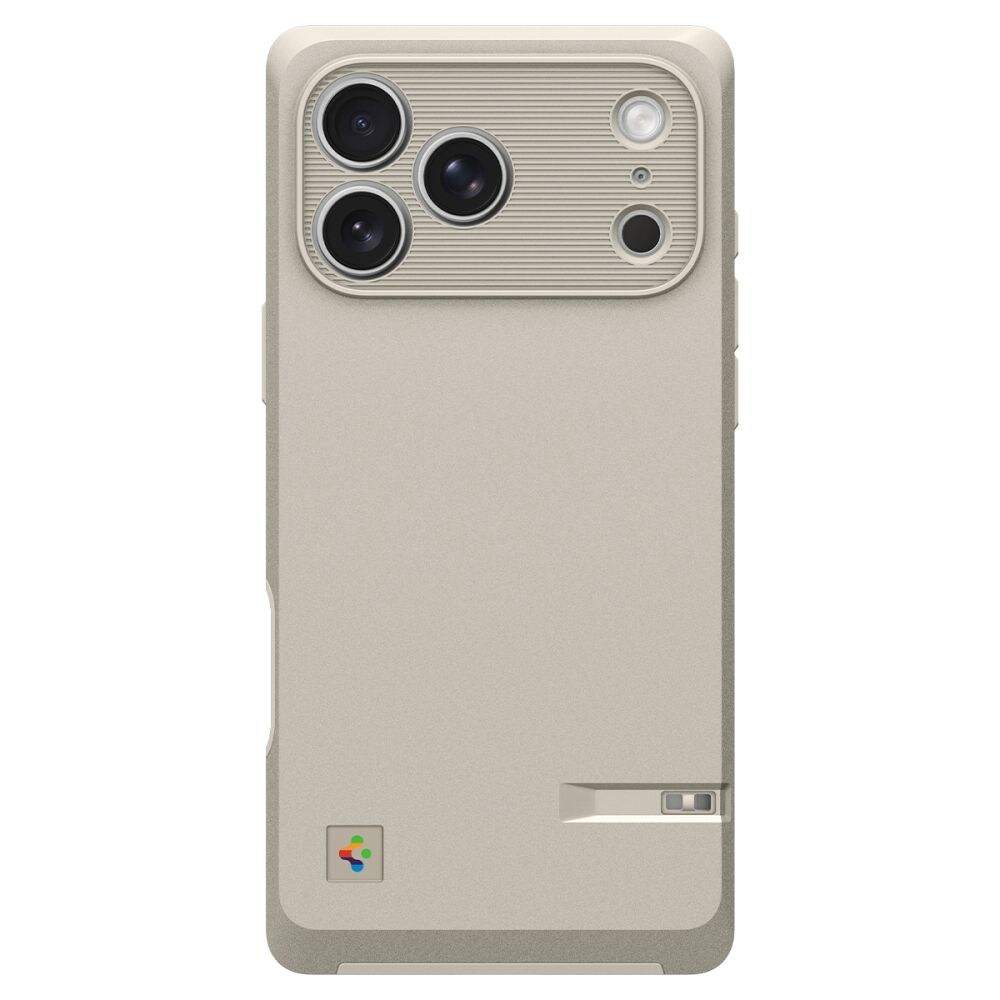 Spigen Classic LS MagSafe-etui for iPhone 17 Pro - Beige