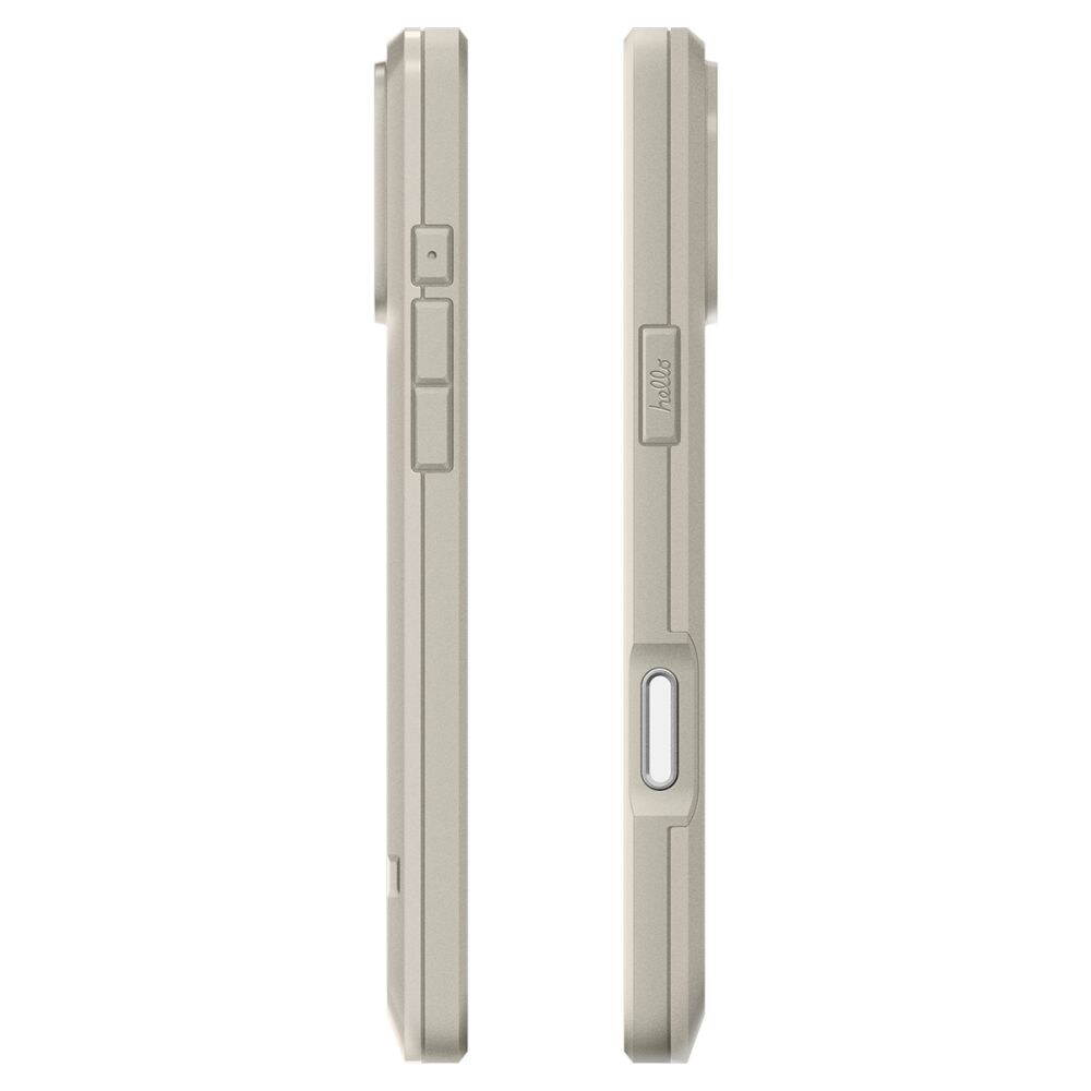 Spigen Classic LS MagSafe-etui for iPhone 17 Pro - Beige