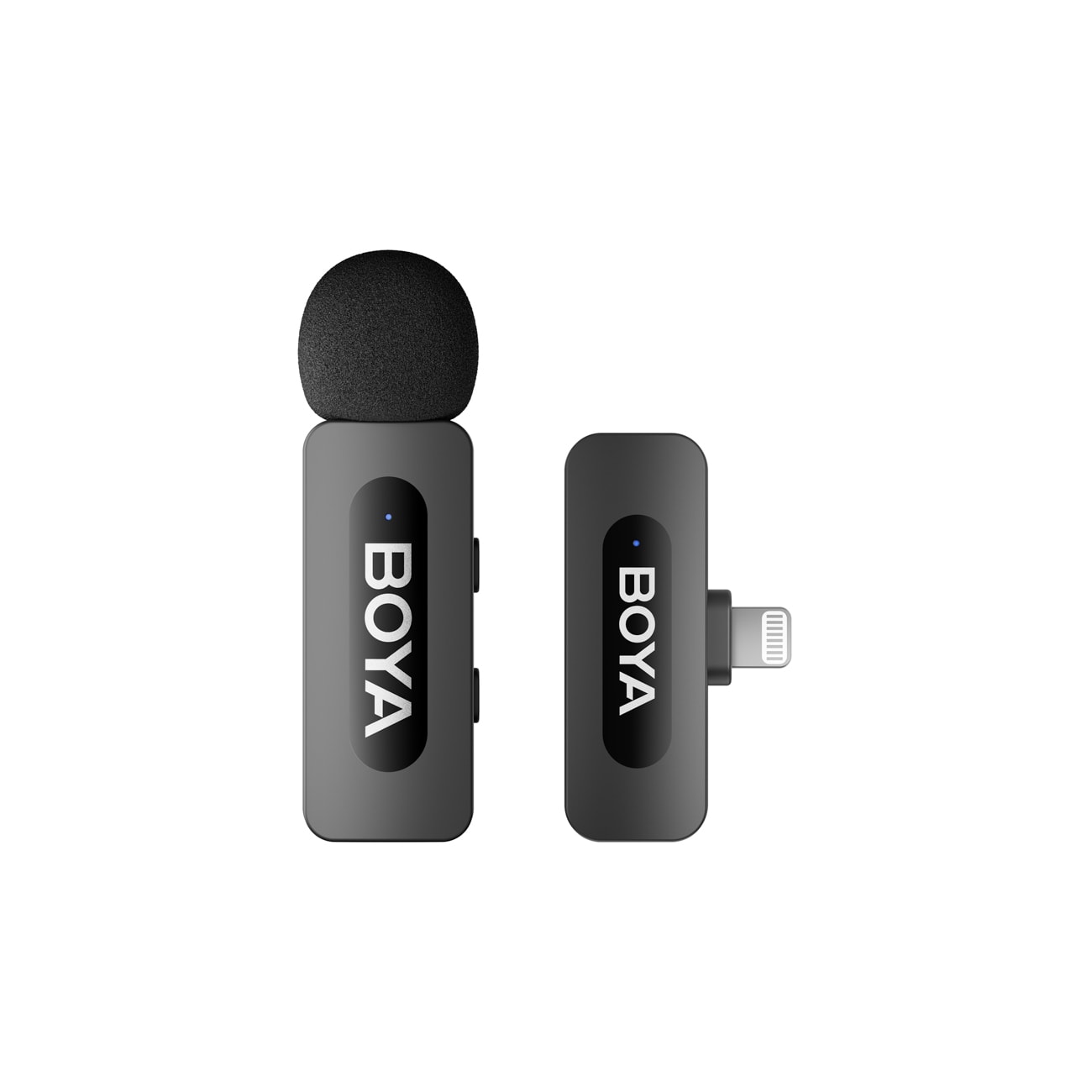 BOYA BY-V1 V2.0 trådløs mikrofon 2,4 GHz - svart
