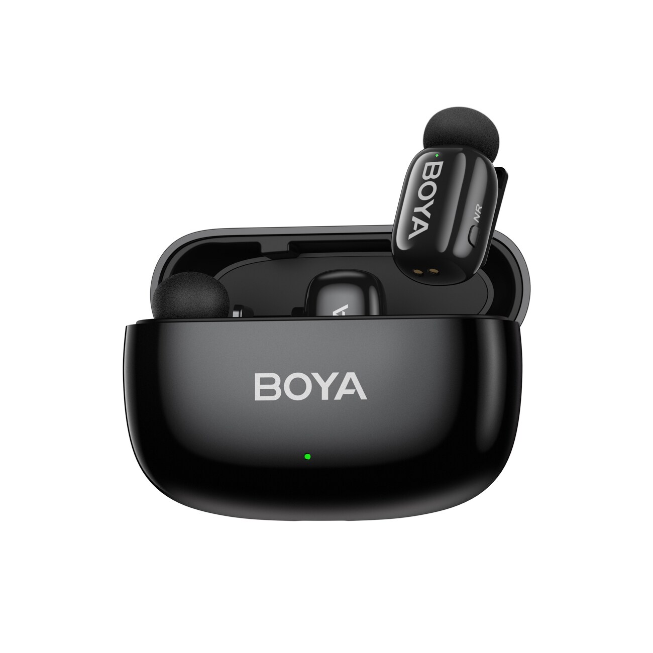 BOYA mini 2-02 trådløse mikrofoner 2,4 GHz USB-C - svart