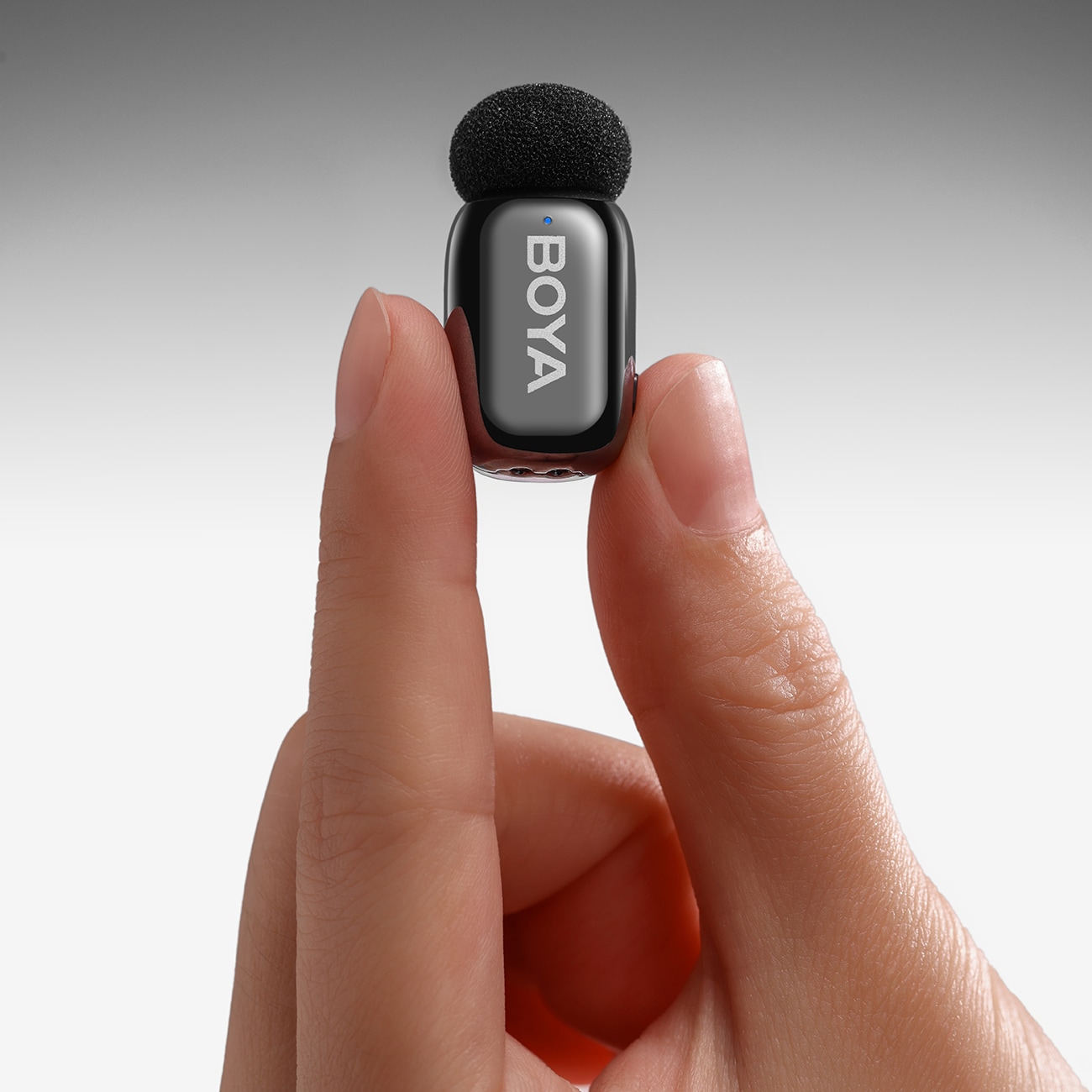 BOYA mini 2-02 trådløse mikrofoner 2,4 GHz USB-C - svart