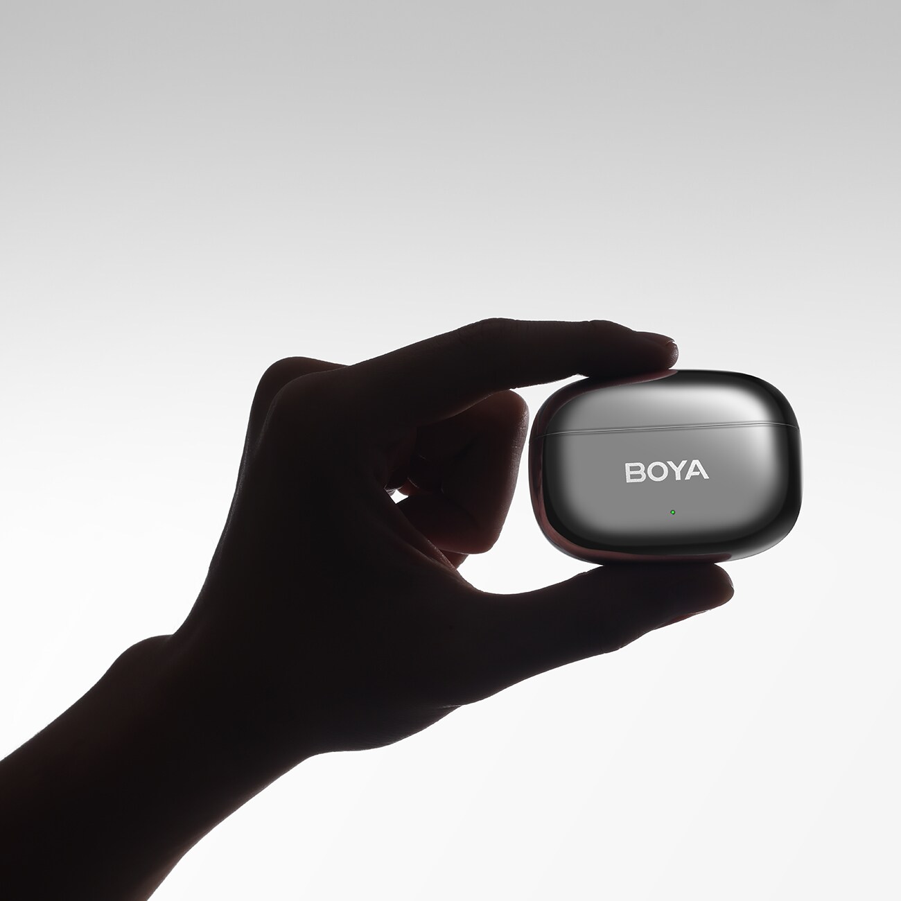 BOYA mini 2-02 trådløse mikrofoner 2,4 GHz USB-C - svart