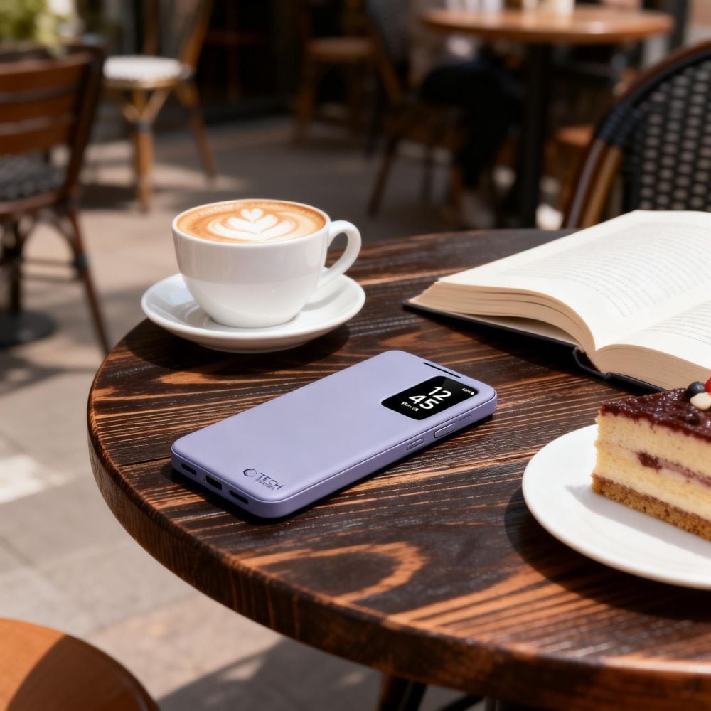 Tech-Protect Smart lommebokveske for Samsung Galaxy A57 5G - Lilla