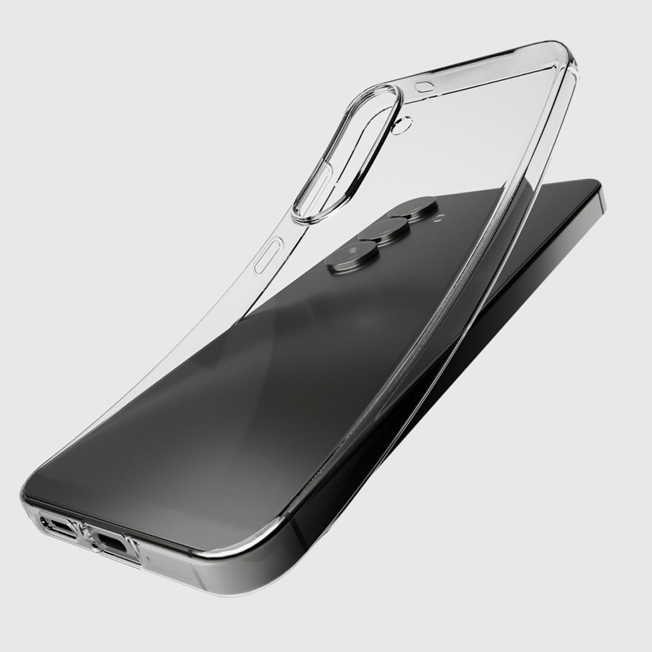 SBS Skinny Cover for Samsung Galaxy S25+ - gjennomsiktig