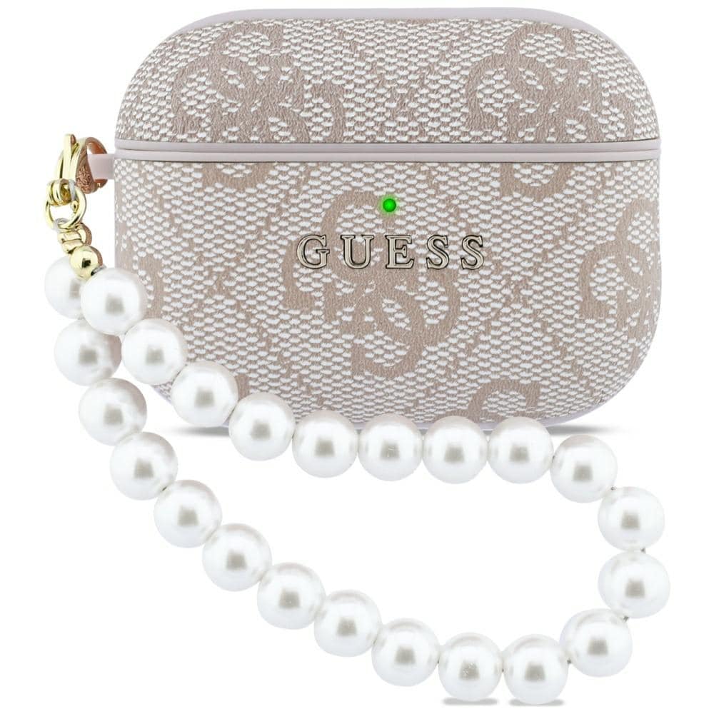 Guess 4G Pearl Strap-etui for AirPods Pro 3 - Rosa