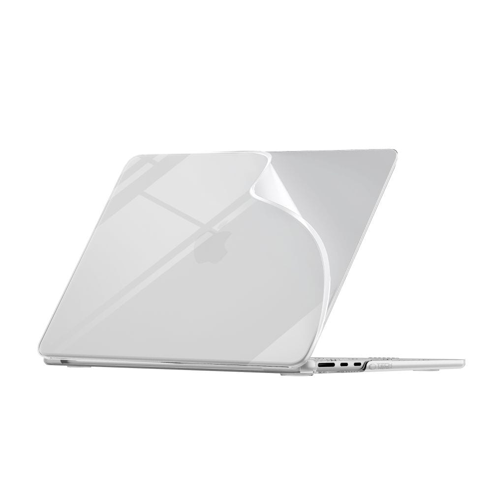 Tech-Protect Softshell-etui for MacBook Air 15" 2023 / 2024 / 2025 / 2026 - Transparent