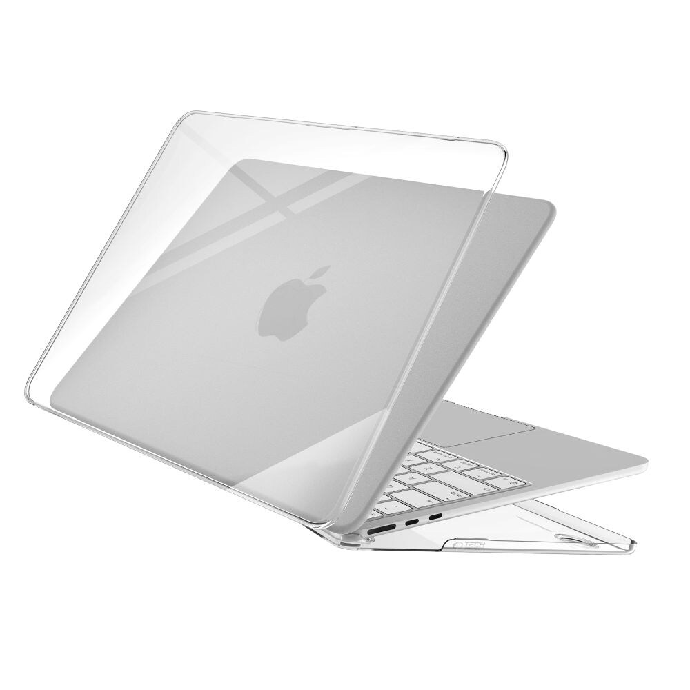 Tech-Protect Softshell-etui for MacBook Air 15" 2023 / 2024 / 2025 / 2026 - Transparent
