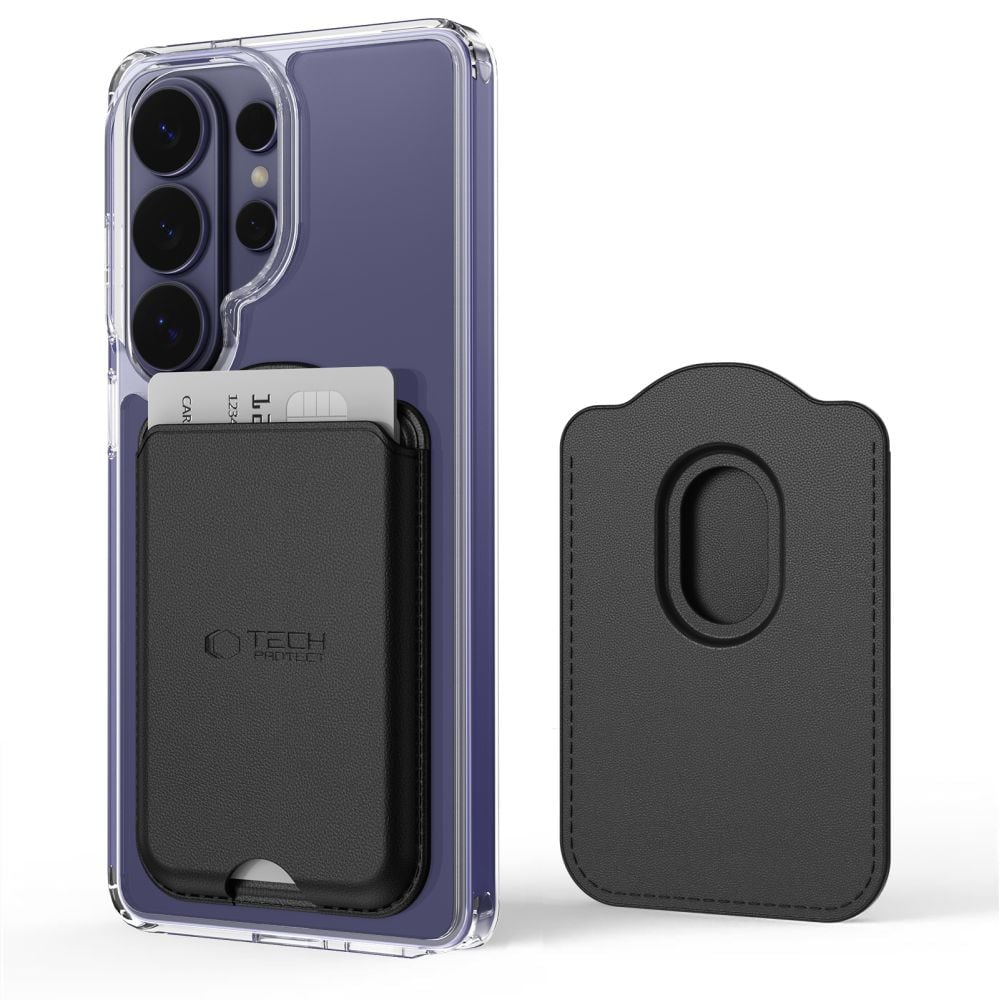 Tech-Protect CH02 MagWallet MagSafe magnetisk lommebok for telefon - svart
