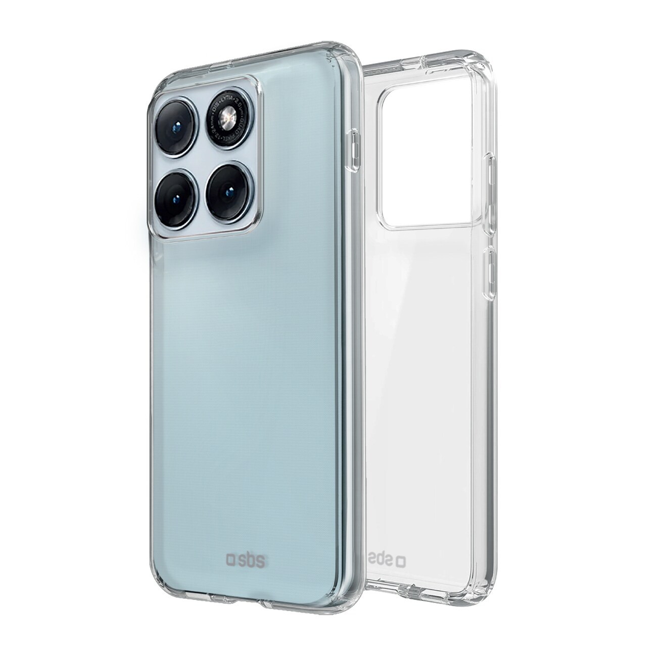 SBS Skinny-deksel til Motorola Edge 70 Fusion – gjennomsiktig