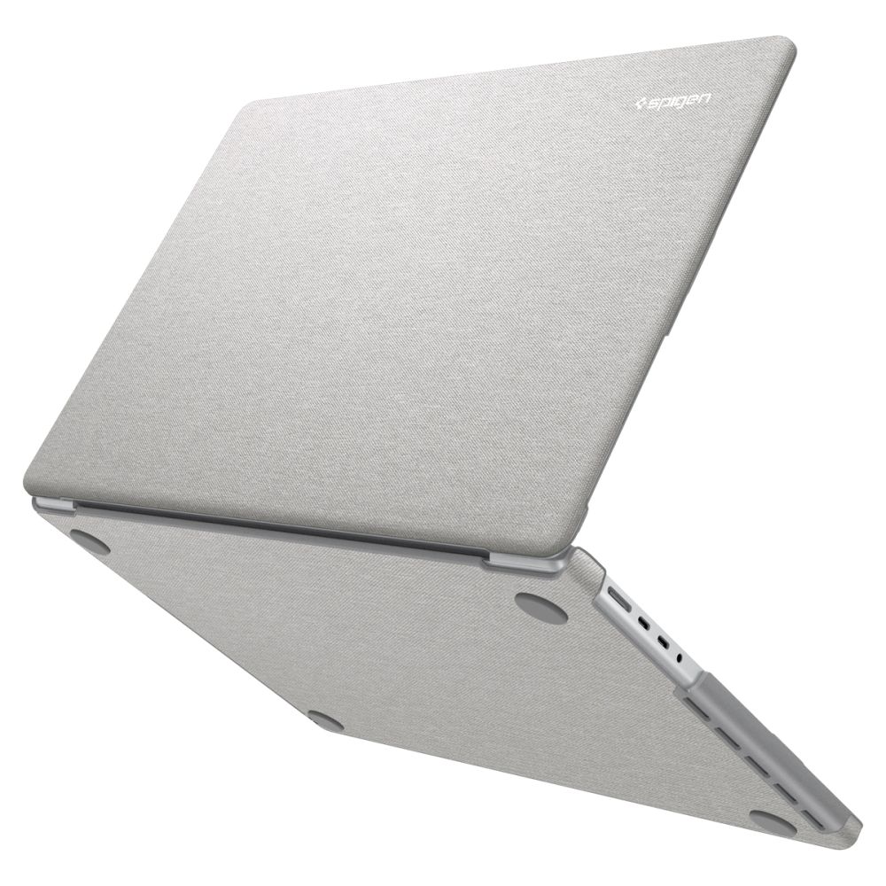 Spigen Urban Fit-etui til MacBook Pro 16" 2021 / 2023 / 2024 / 2025 / 2026 – Grå
