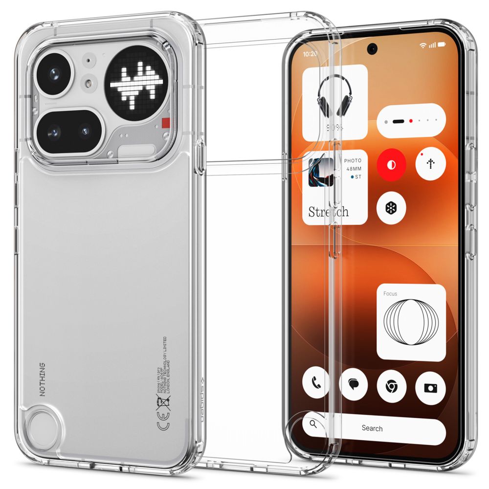 Spigen Ultra Hybrid-etui til Nothing Phone 4A Pro – gjennomsiktig