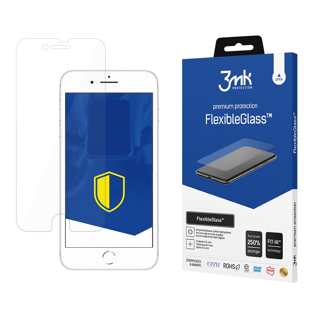 3mk FlexibleGlass™ hybridglass til iPhone 8