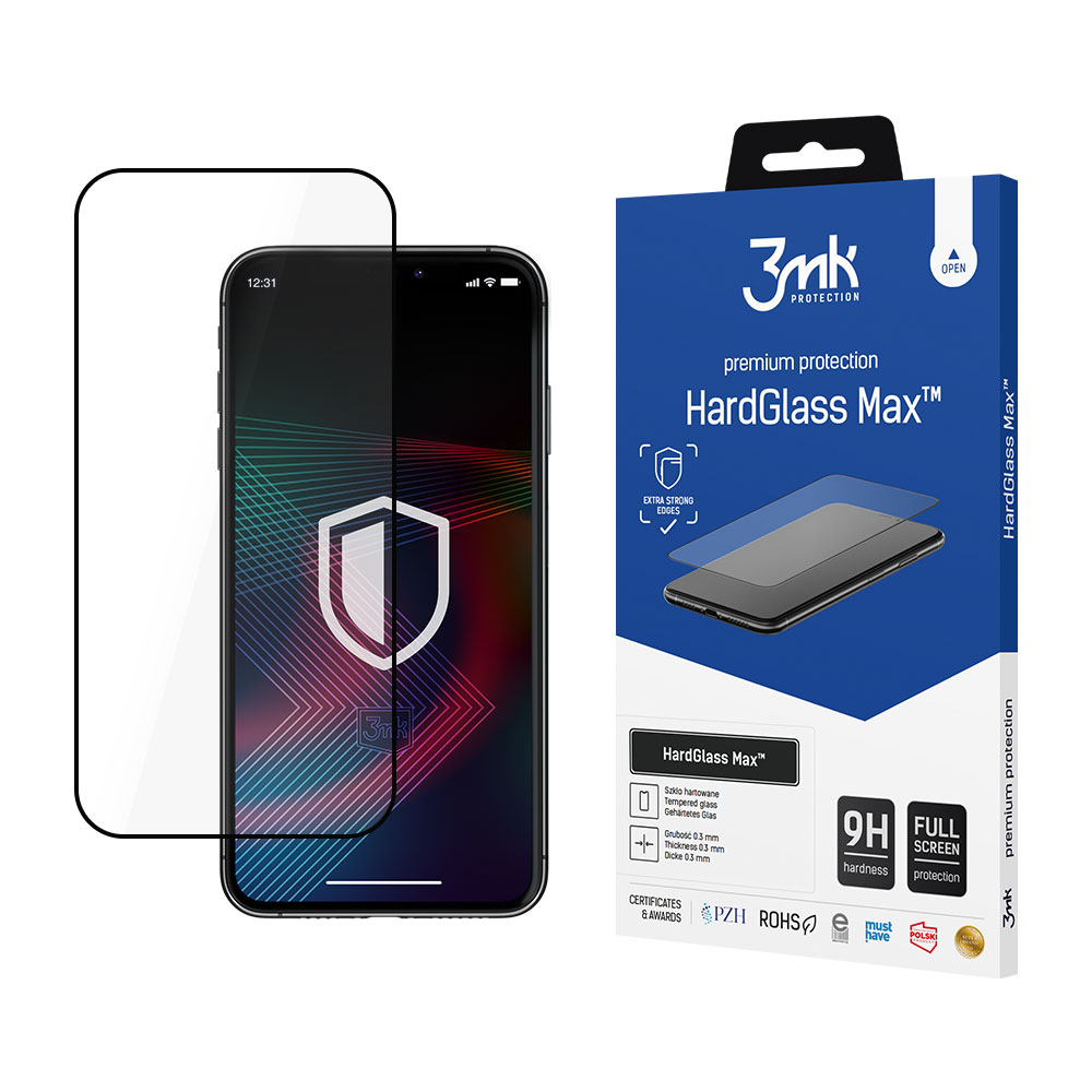 3mk HardGlass Max herdet glass til iPhone 14 Pro Max